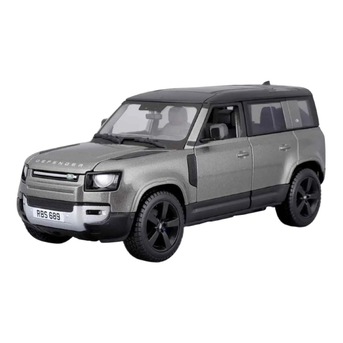 Bburago 1:24 Land Rover Defender 110 Gri - Roket Oyuncak