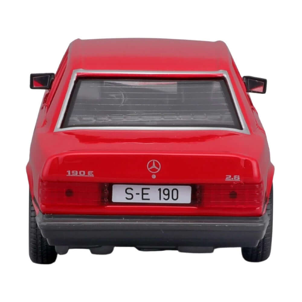 Bburago 1:24 Mercedes - Benz 190 E 2.6 Kırmızı - Roket Oyuncak