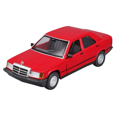 Bburago 1:24 Mercedes - Benz 190 E 2.6 Kırmızı - Roket Oyuncak