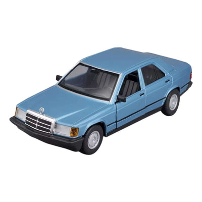 Bburago 1:24 Mercedes - Benz 190 E 2.6 Mavi - Roket Oyuncak
