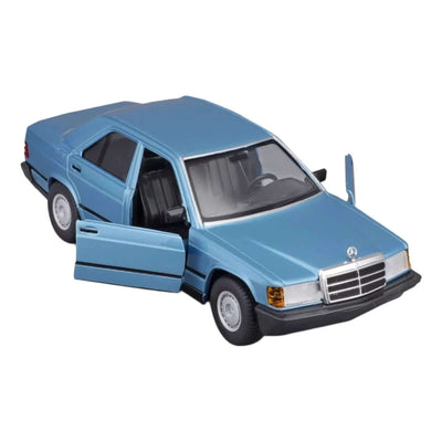 Bburago 1:24 Mercedes - Benz 190 E 2.6 Mavi - Roket Oyuncak