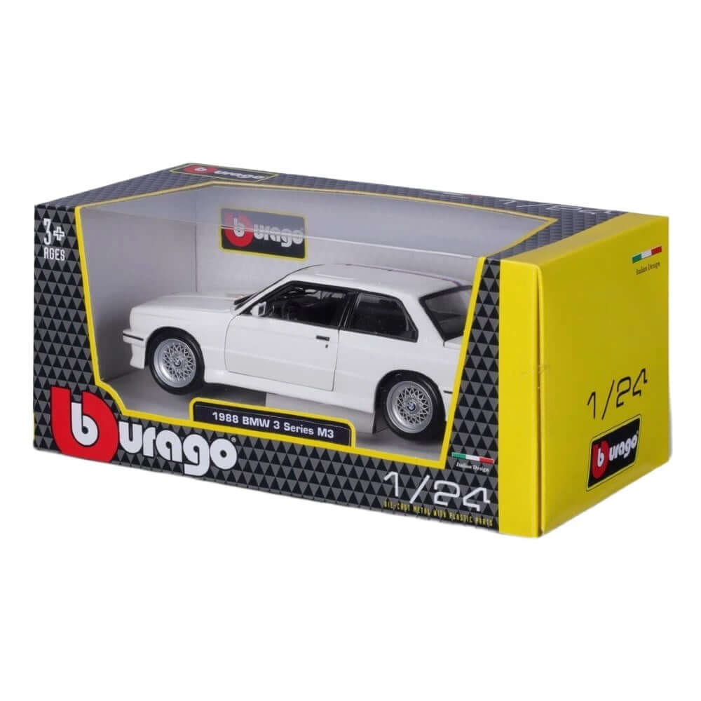 Bburago Model Araç Bmw M3 E30 1988 Beyaz - Roket Oyuncak