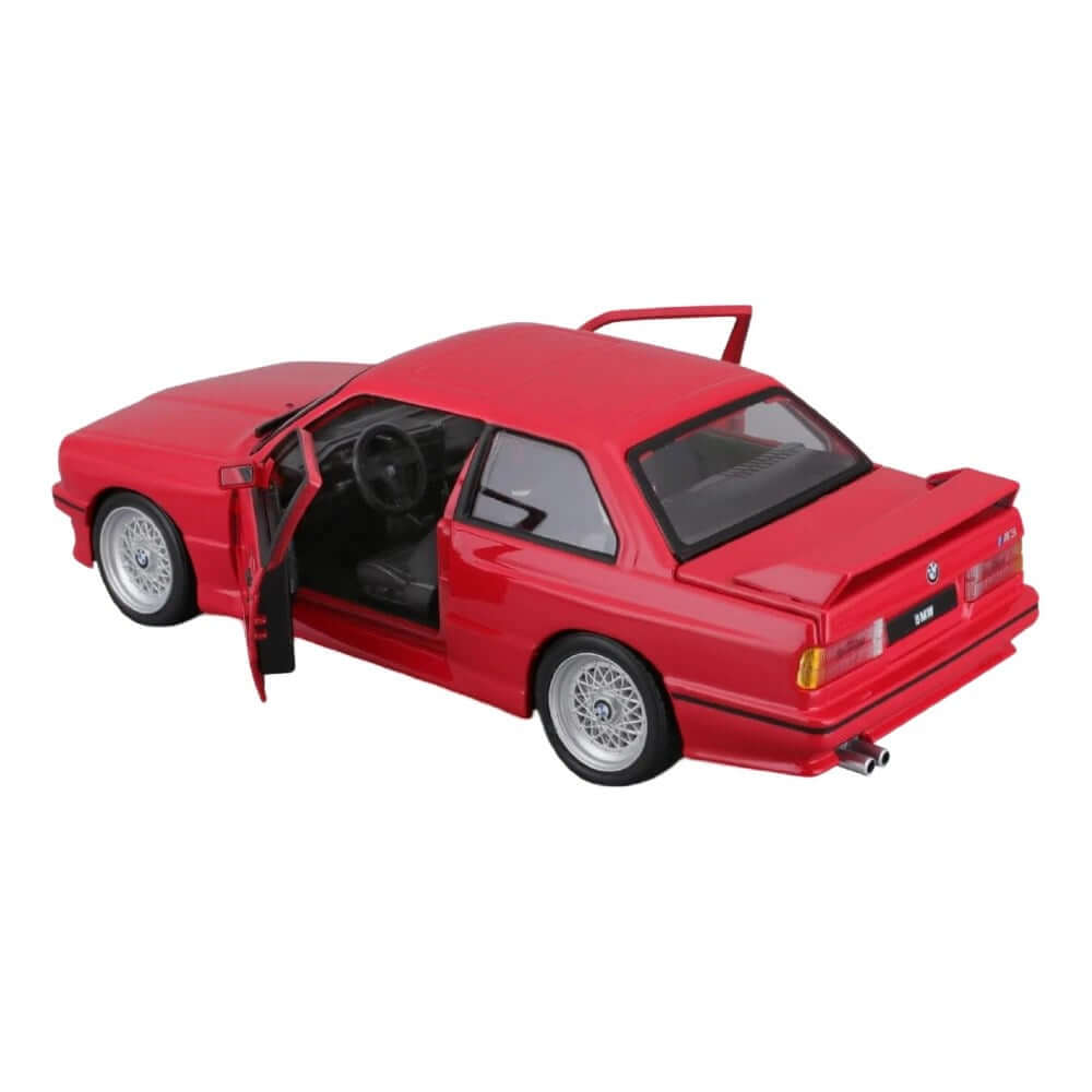 Bburago Model Araç Bmw M3 E30 1988 Kırmızı - Roket Oyuncak