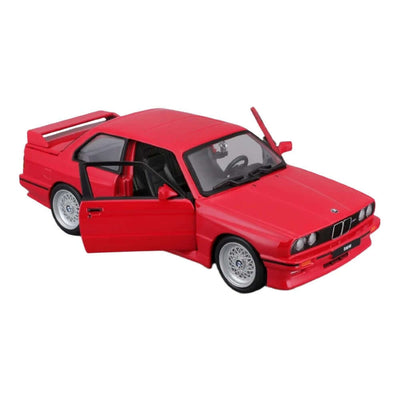 Bburago Model Araç Bmw M3 E30 1988 Kırmızı - Roket Oyuncak