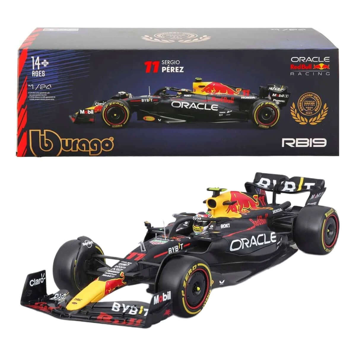 Bburago Model Araç Red Bull Rb19 Formula 1 Sergio Perez - Roket Oyuncak