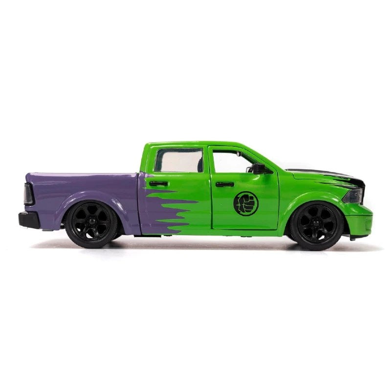 Jada 1:24 Marvel Hulk 2014 RAM 1500 Araç ve Figür