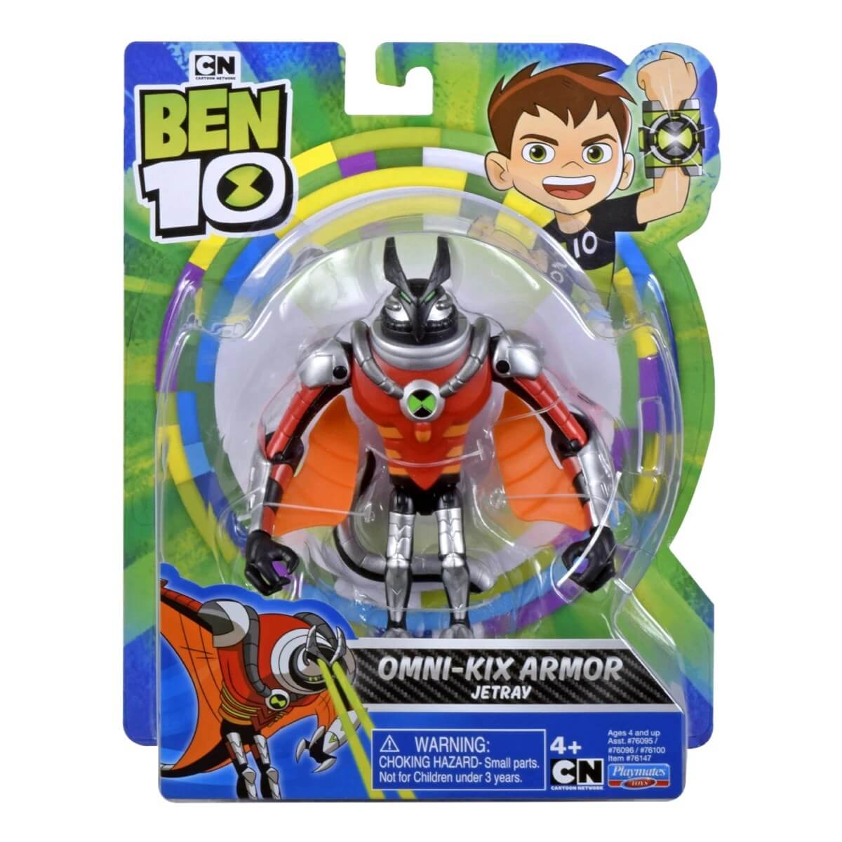Ben 10 Aksiyon Figürleri Omni - Kix Armaor Jetray BEN47B10 - Roket Oyuncak
