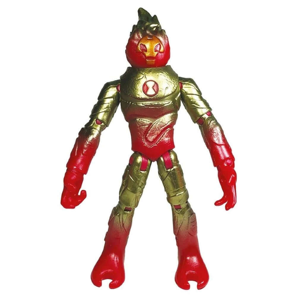 Ben 10 Basic Figürler S22 Omni - Metallic Heatblast - Roket Oyuncak