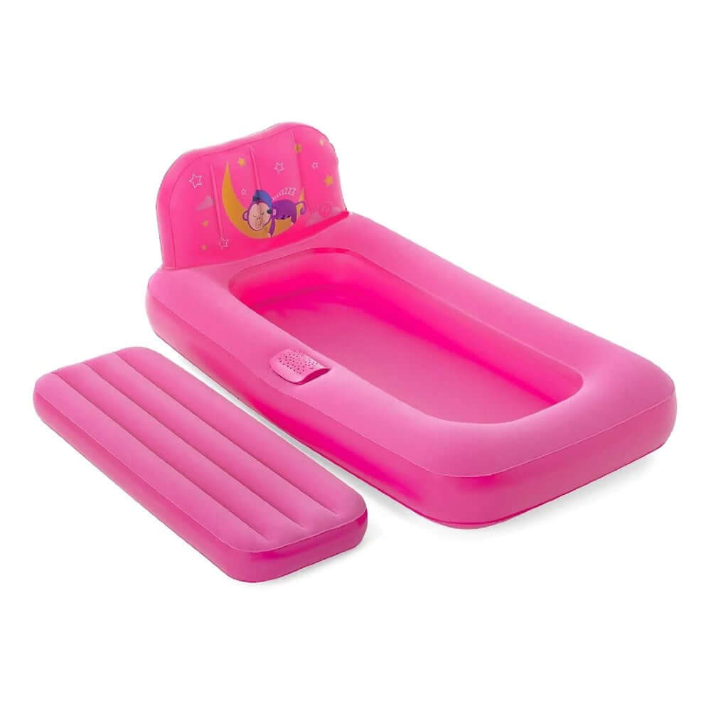 Bestway Fisher Price Çocuk Yatağı 132 x 76 x 46 Cm Pembe - Roket Oyuncak