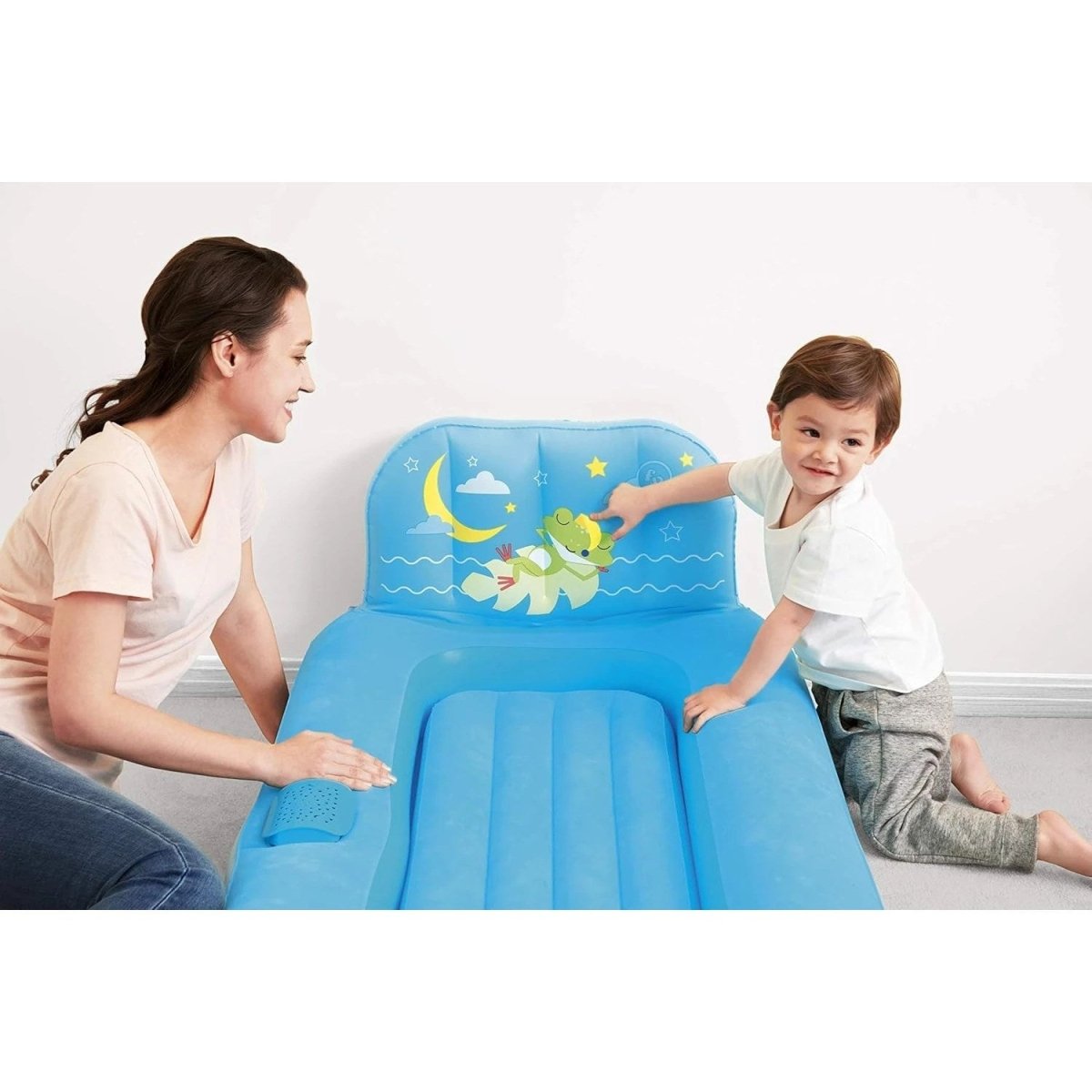 Bestway Fisher-Price Dream Glimmers Şişme Çocuk Yatağı 93546 - Roket Oyuncak