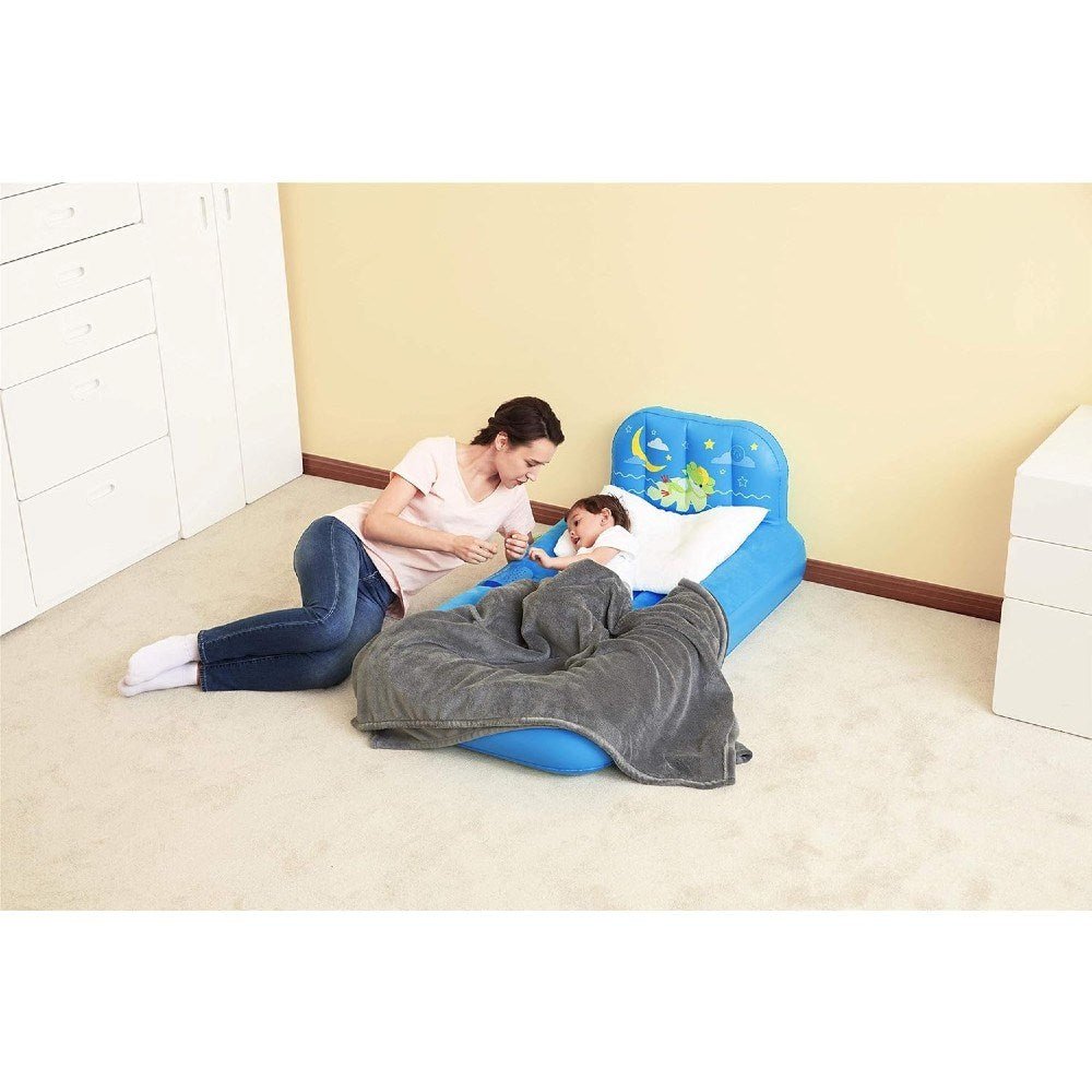 Bestway Fisher-Price Dream Glimmers Şişme Çocuk Yatağı 93546 - Roket Oyuncak