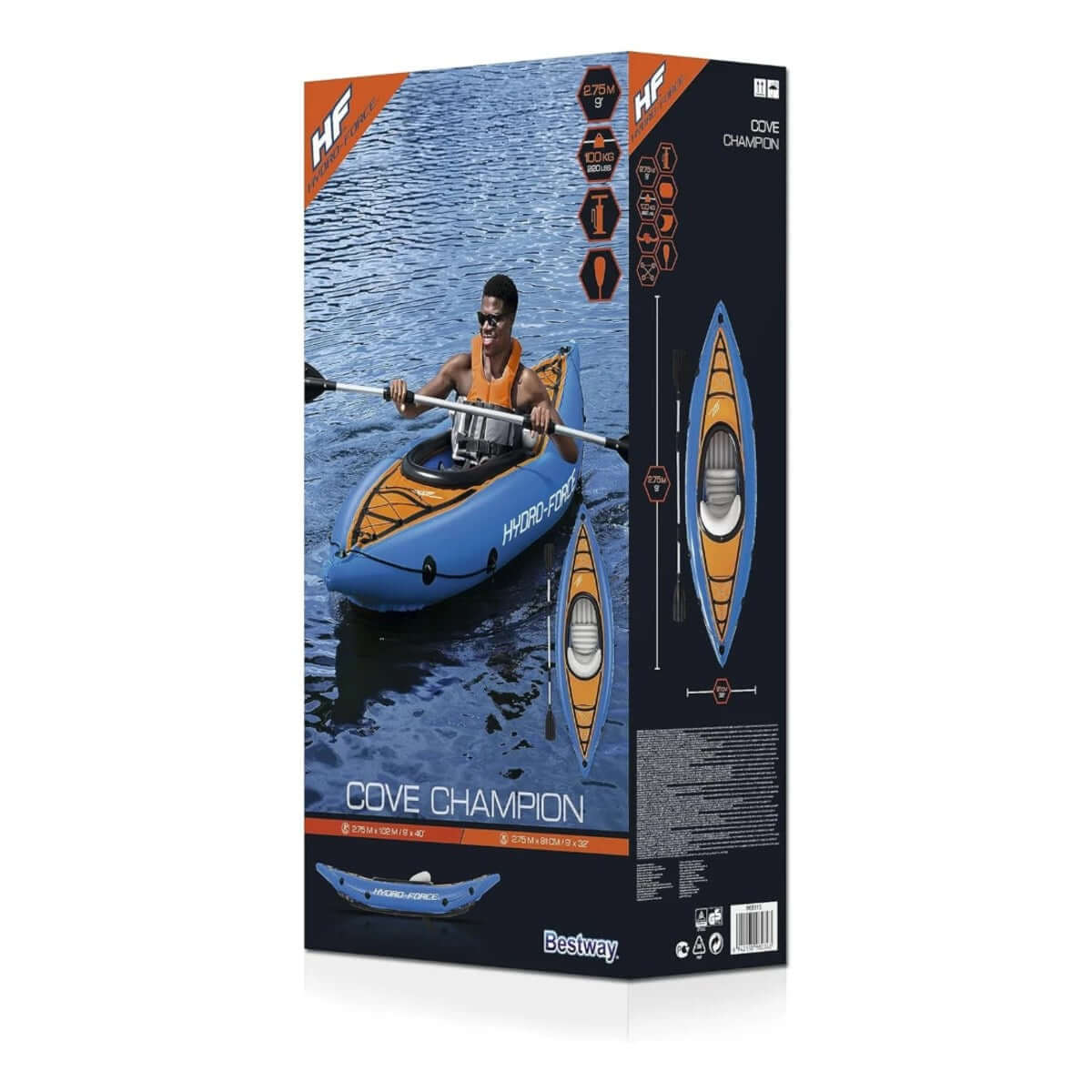 Bestway Hydro Force Tek Kişilik Kano Seti 65115 - Roket Oyuncak