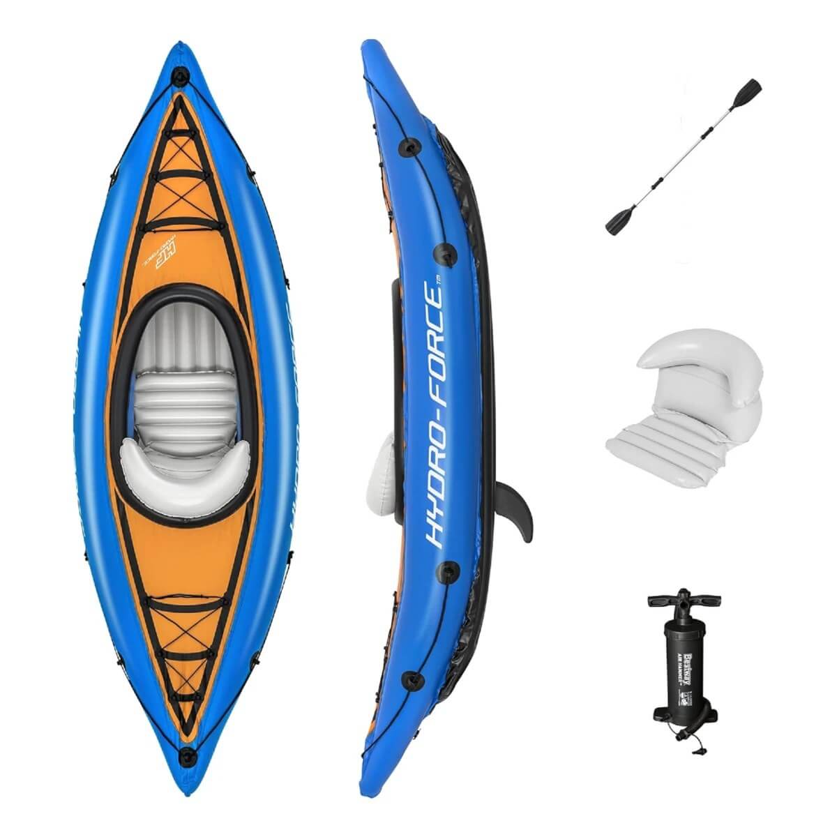 Bestway Hydro Force Tek Kişilik Kano Seti 65115 - Roket Oyuncak