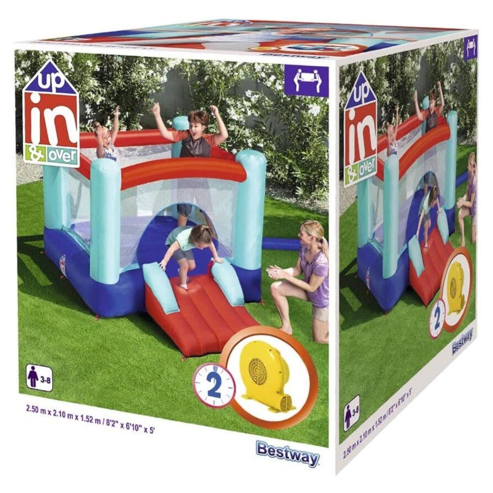 Bestway Şişme Zıplama Ringi 3 - 8 Yaş Arası Çocuklar İçin Korunaklı, Dayanıklı ve Renkli Şişme Trambolin & Oyun Alanı - Roket Oyuncak