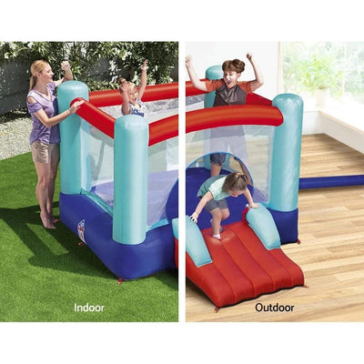 Bestway Şişme Zıplama Ringi 3 - 8 Yaş Arası Çocuklar İçin Korunaklı, Dayanıklı ve Renkli Şişme Trambolin & Oyun Alanı - Roket Oyuncak