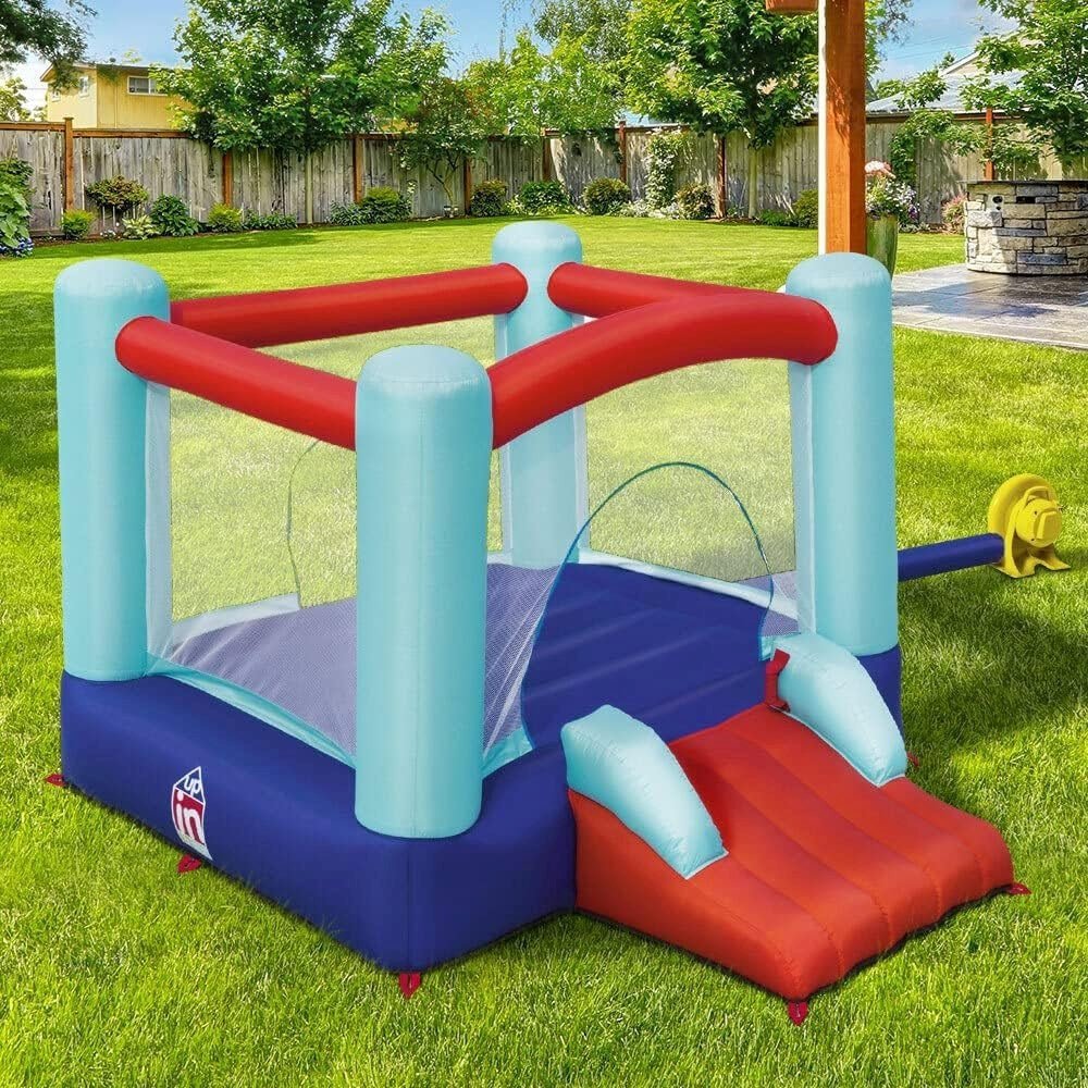 Bestway Şişme Zıplama Ringi 3 - 8 Yaş Arası Çocuklar İçin Korunaklı, Dayanıklı ve Renkli Şişme Trambolin & Oyun Alanı - Roket Oyuncak