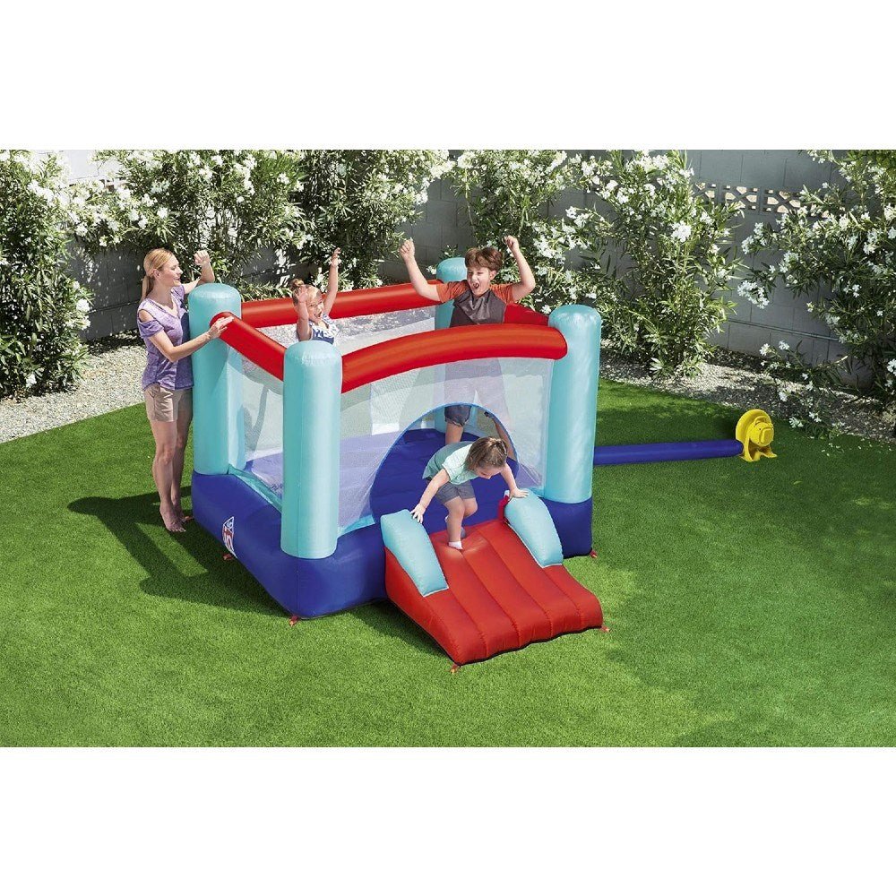 Bestway Şişme Zıplama Ringi 3 - 8 Yaş Arası Çocuklar İçin Korunaklı, Dayanıklı ve Renkli Şişme Trambolin & Oyun Alanı - Roket Oyuncak