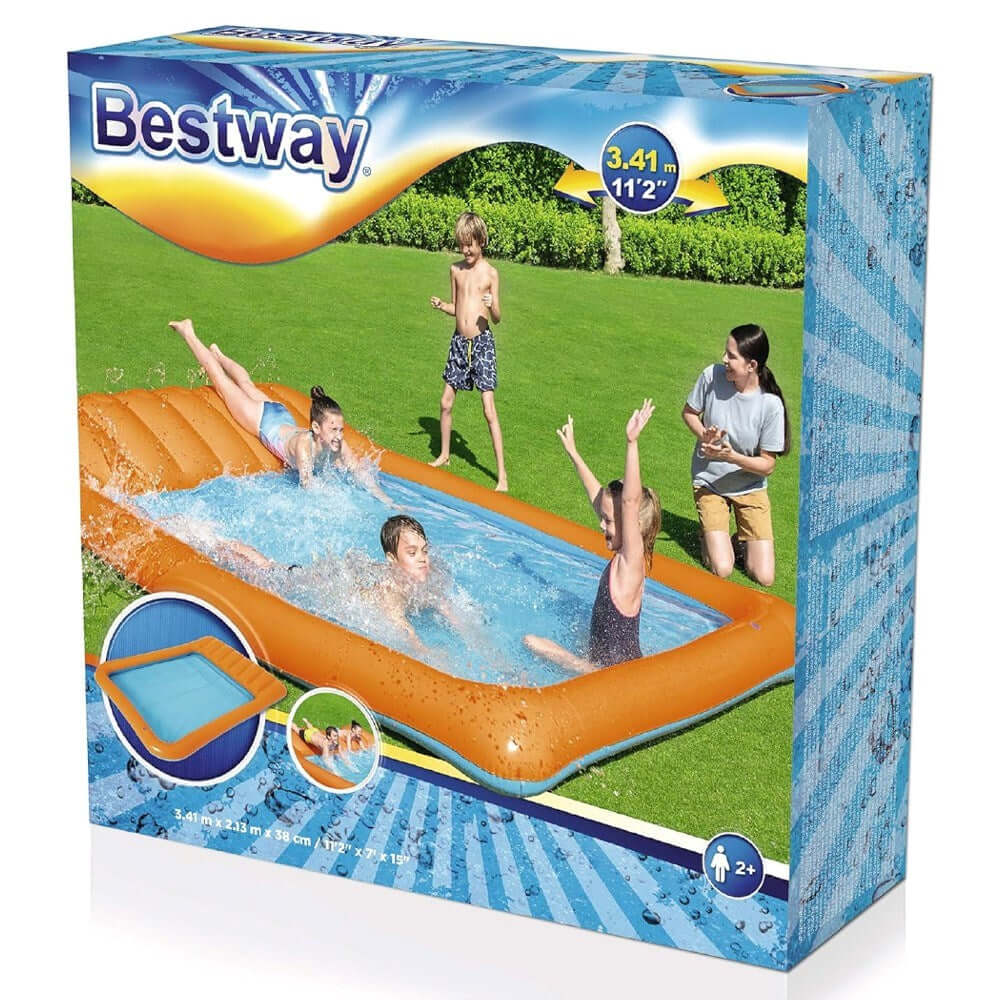 Bestway Su Kaydırağı Çocuk Havuzu 341 x 213 x 38 Cm - Roket Oyuncak
