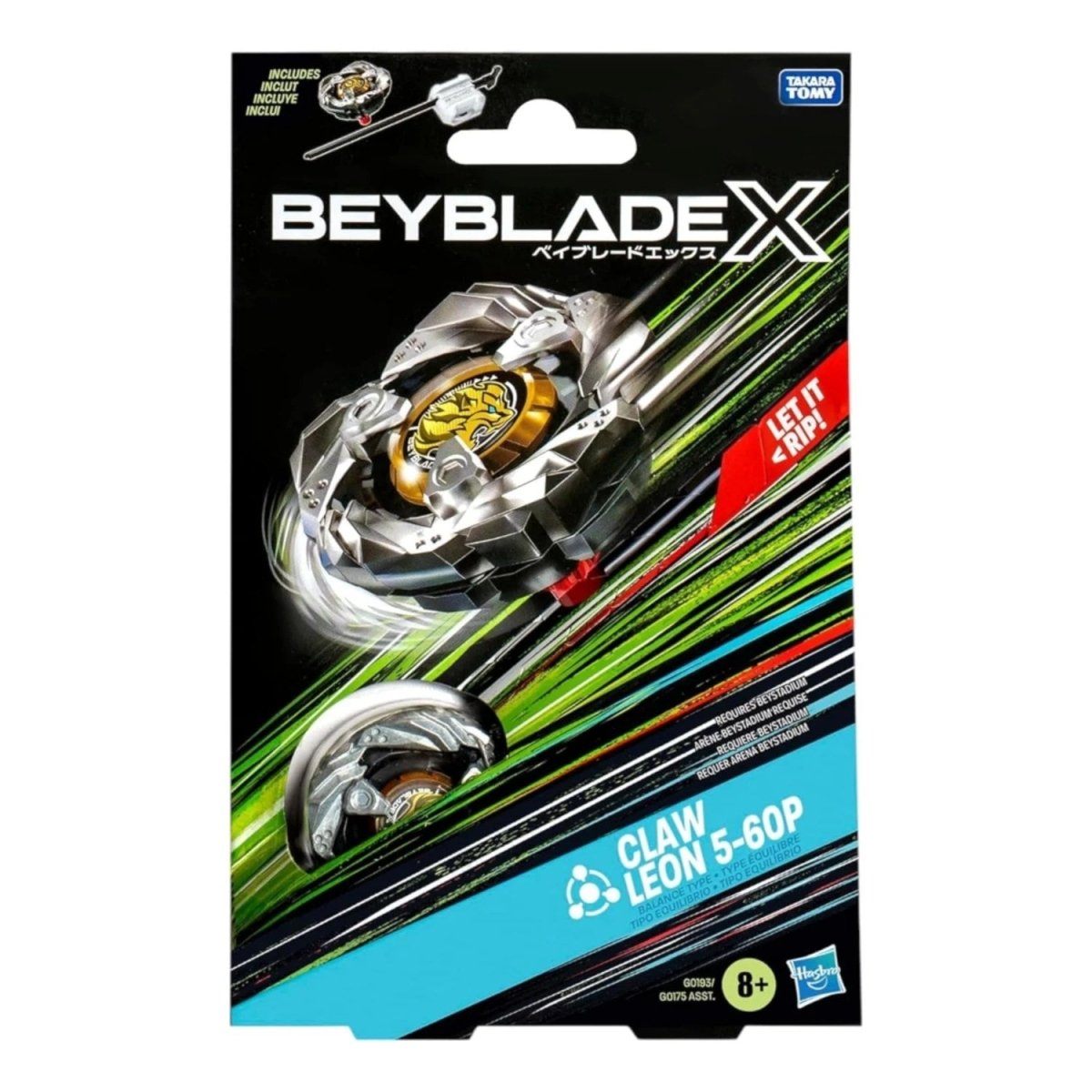 Beyblade X Claw Leon 5 - 60P Başlangıç Seti - Roket Oyuncak