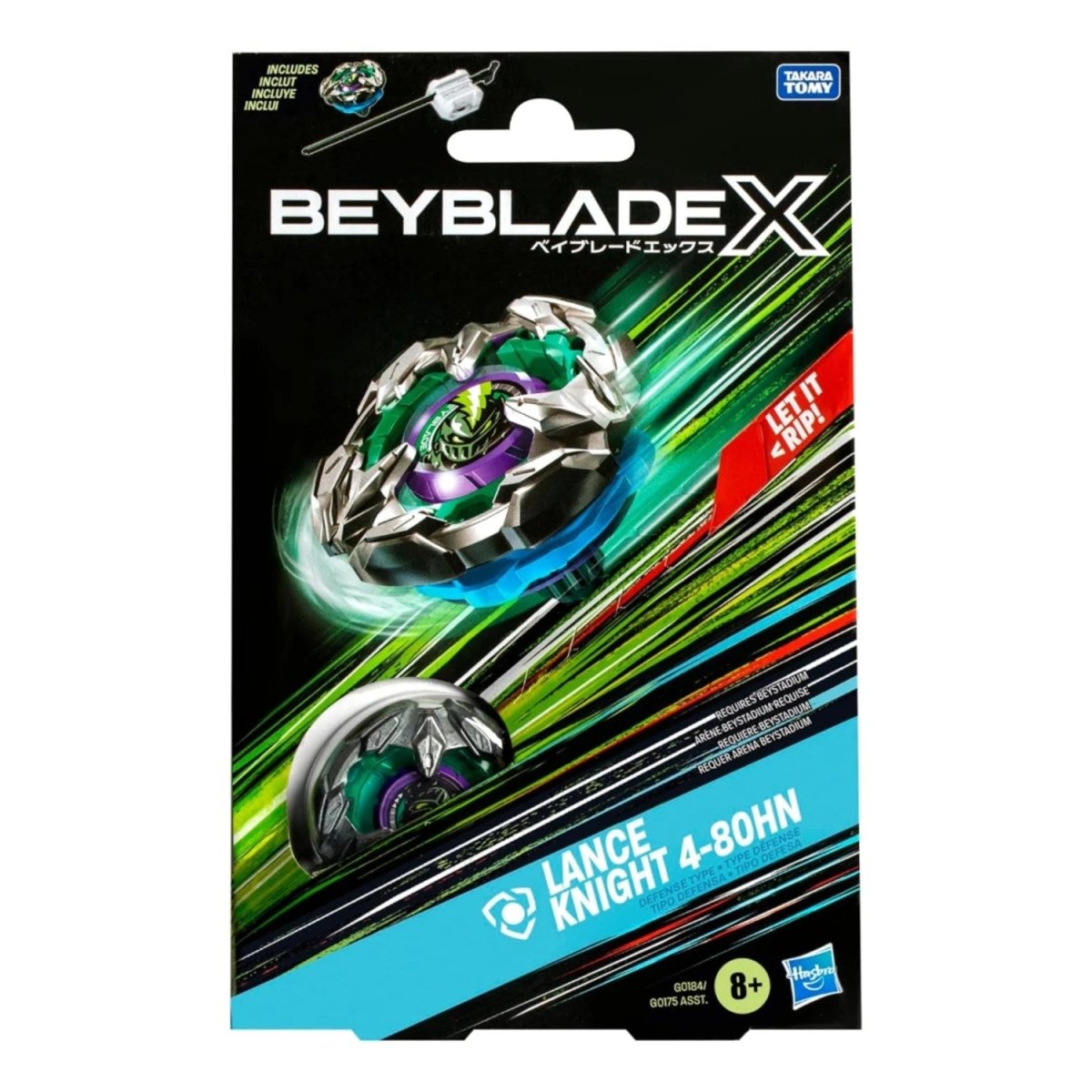 Beyblade X Lance Knight 4 - 80HN Başlangıç Seti - Roket Oyuncak