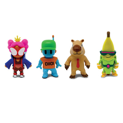 Stumble Guys 5’li Mini Figür Seti S2 Capybara oyuncak figürleri, eğlenceli tasarımlarıyla dikkat çekiyor.