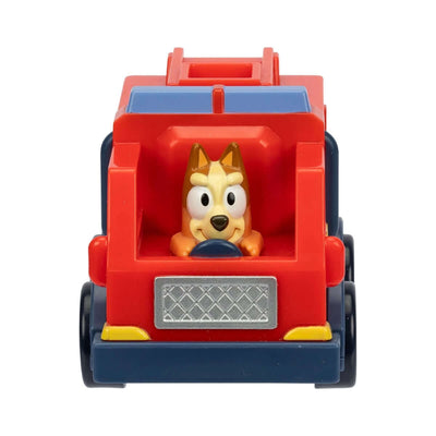 Bluey Figürlü Mini Araçlar Bingo İtfaiye Kamyonunda - Roket Oyuncak