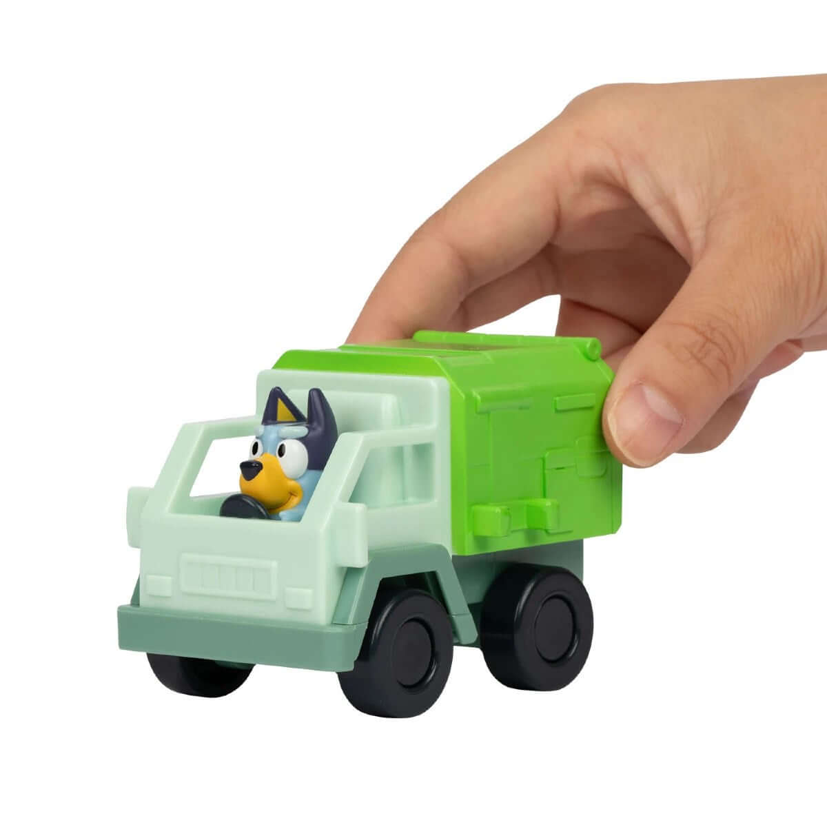 Bluey Figürlü Mini Araçlar Bluey Çöp Kamyonunda - Roket Oyuncak