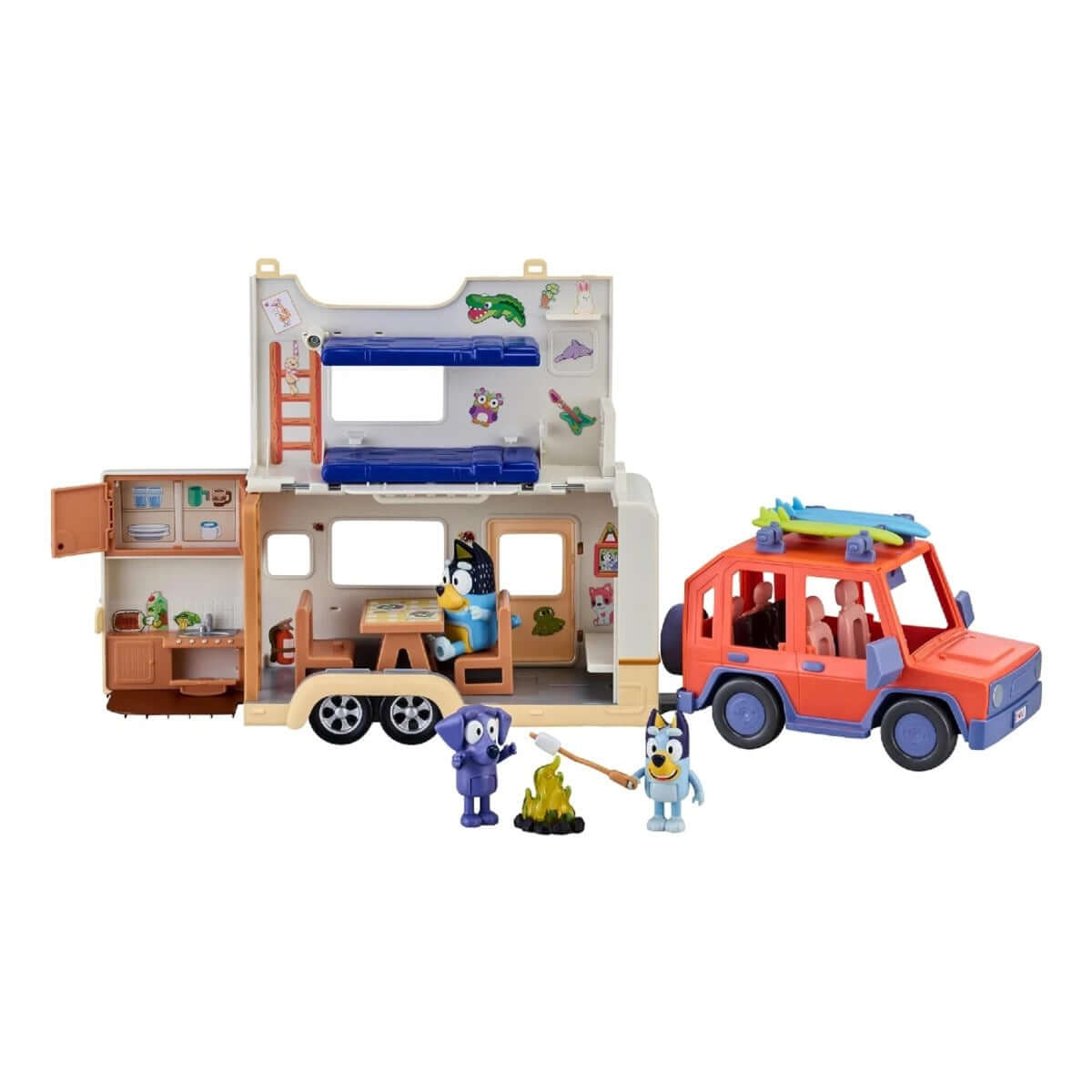 Bluey Karavan Maceraları Büyük Oyun Seti 13096 - Roket Oyuncak