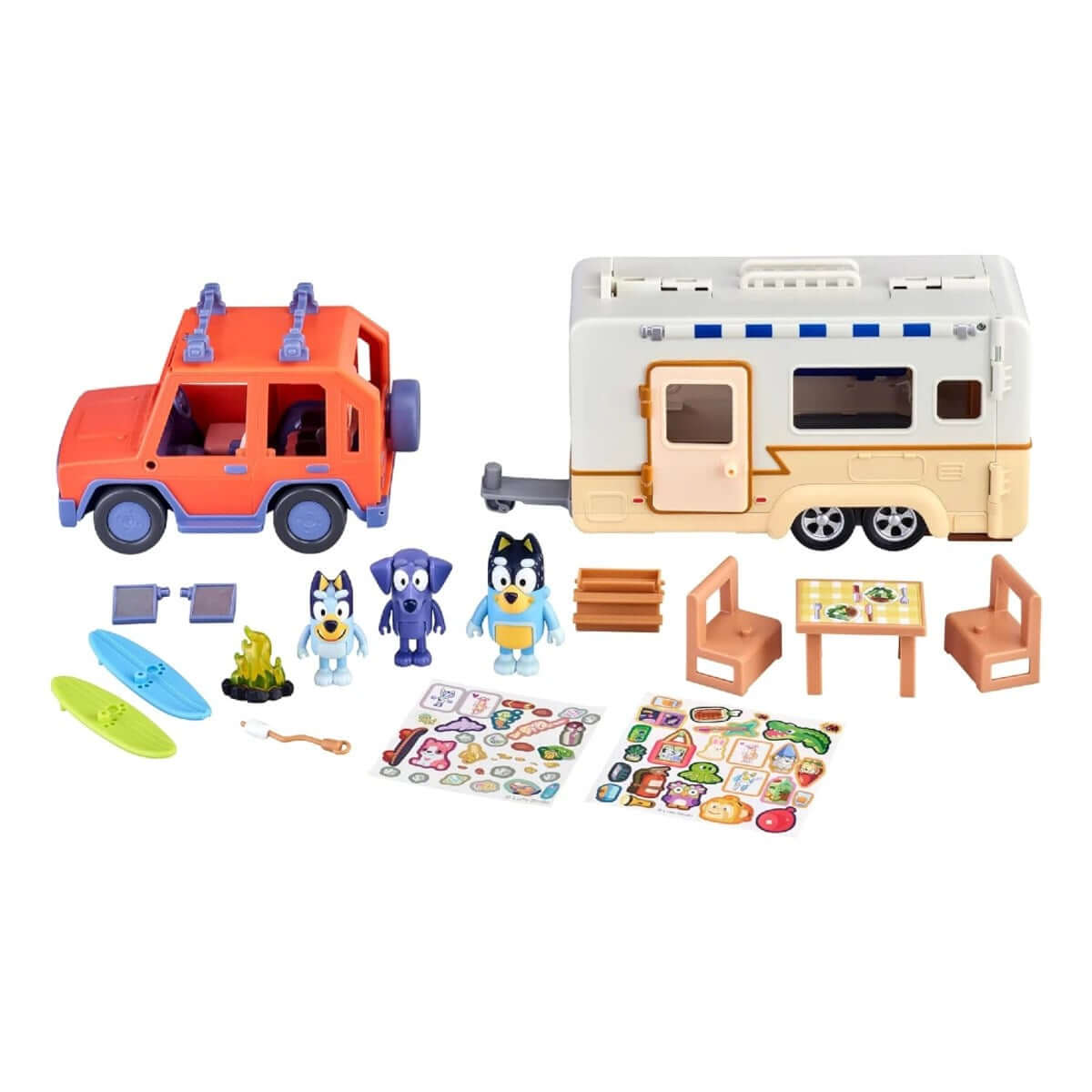 Bluey Karavan Maceraları Büyük Oyun Seti 13096 - Roket Oyuncak