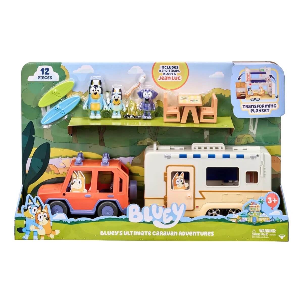 Bluey Karavan Maceraları Büyük Oyun Seti 13096 - Roket Oyuncak