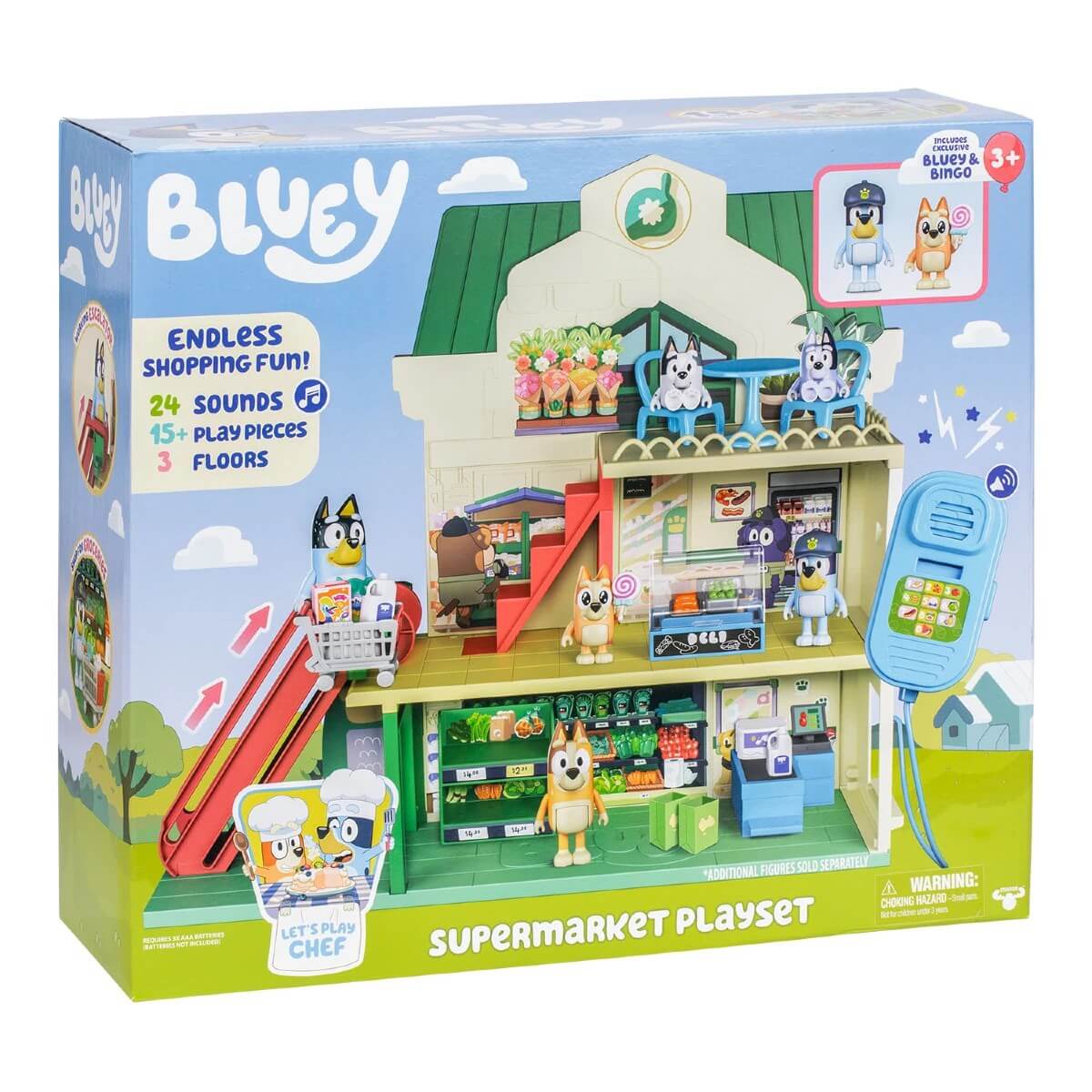 Bluey Süpermarket Oyun Seti 18918 - Roket Oyuncak