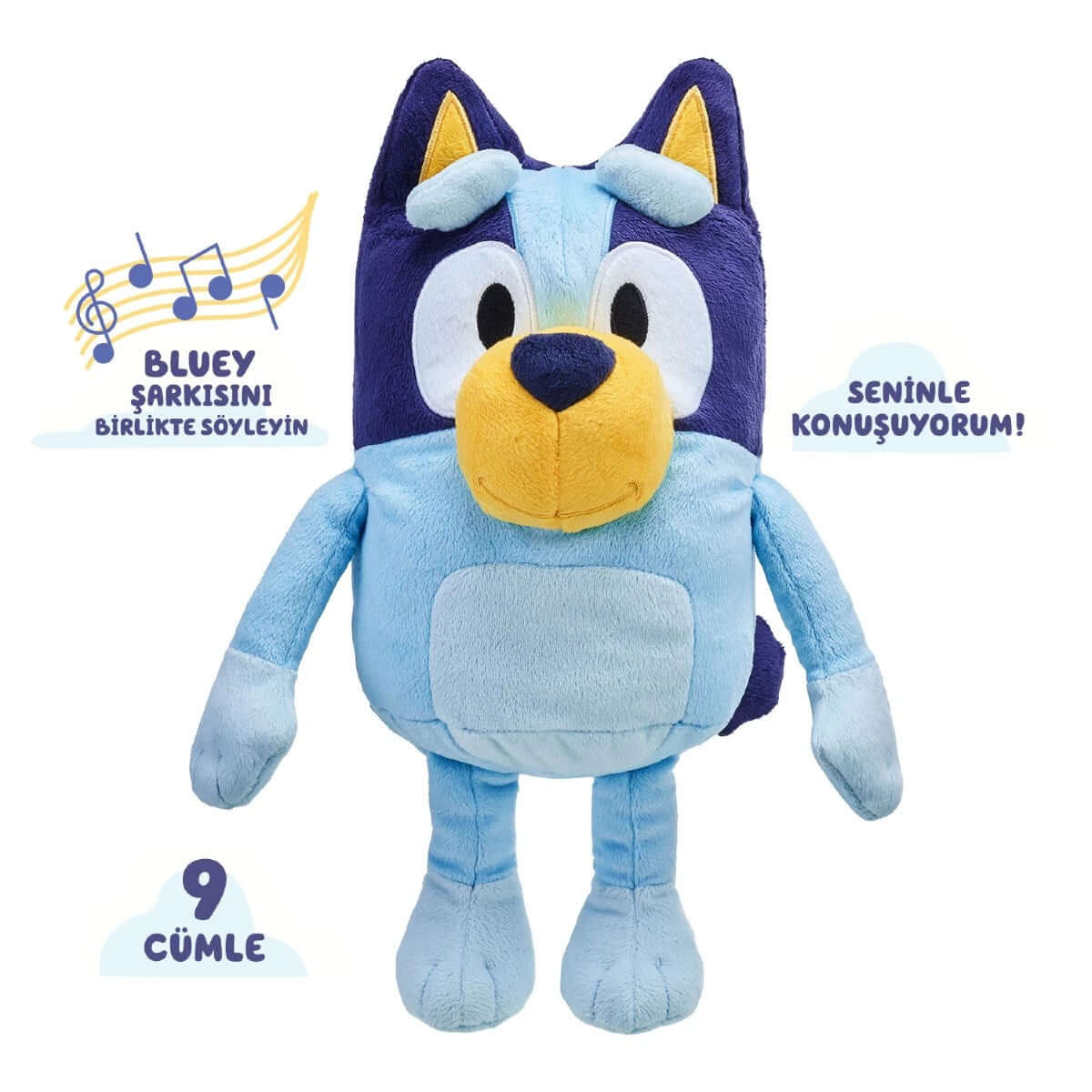 Bluey Türkçe Konuşan Pelüş Figür 35 Cm 17631 - Roket Oyuncak