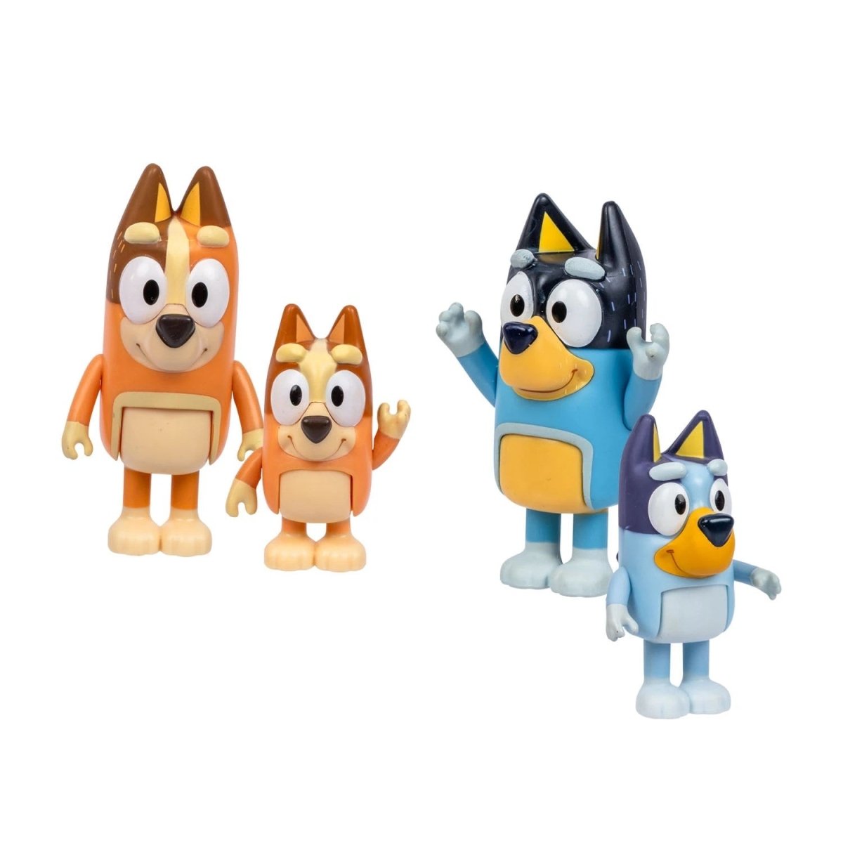 Bluey Ultimate Aile ve Arkadaş Figür Seti 18'li Hareketli Eklemli Orijinal Mini Figürler ve Chattermax Dahil Okul Öncesi Dev Koleksiyon Paketi - Roket Oyuncak