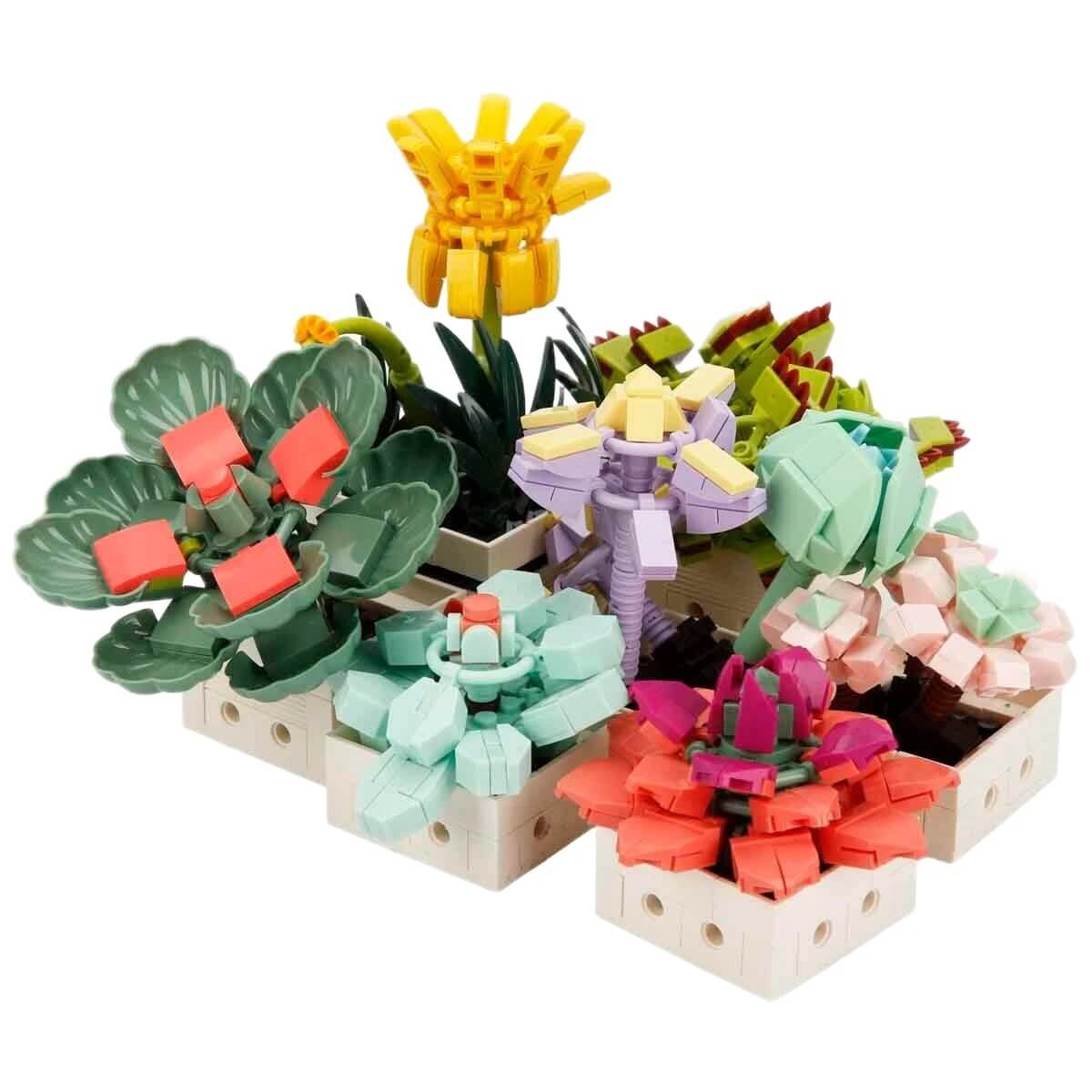 Blx Flower Bouquet Sukulent Çiçek Buketi 8842 - Roket Oyuncak