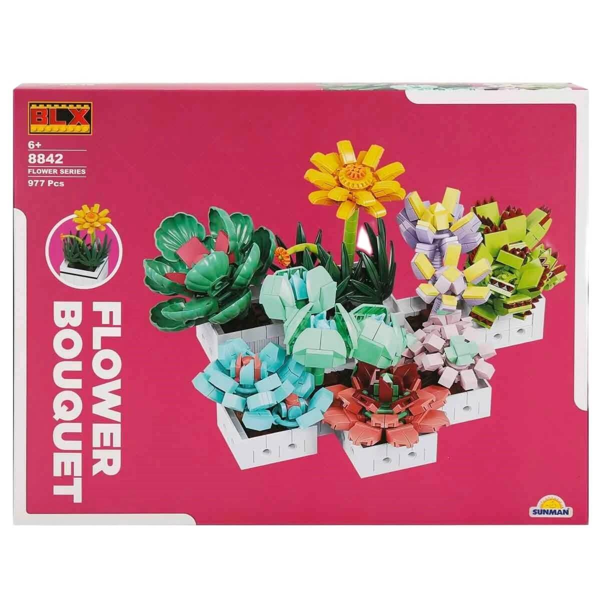 Blx Flower Bouquet Sukulent Çiçek Buketi 8842 - Roket Oyuncak