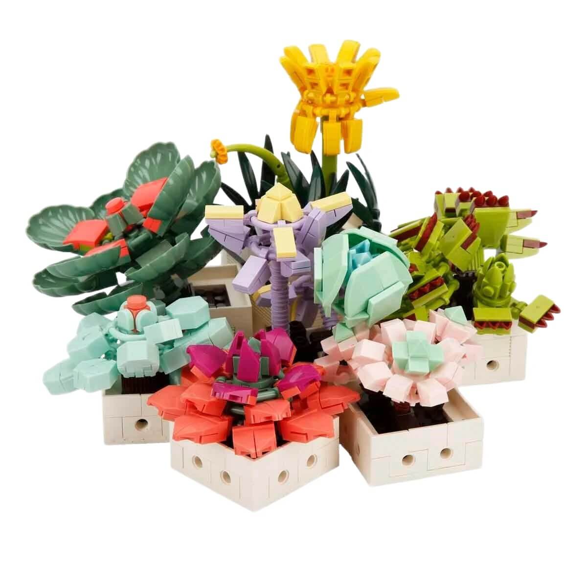 Blx Flower Bouquet Sukulent Çiçek Buketi 8842 - Roket Oyuncak