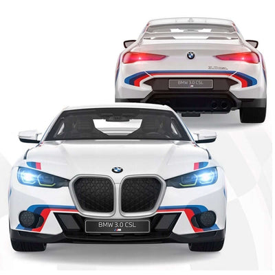 BMW 3.0 CSL Uzaktan Kumandalı Araba Işıklı 2.4GHz Lisanslı Model - Roket Oyuncak
