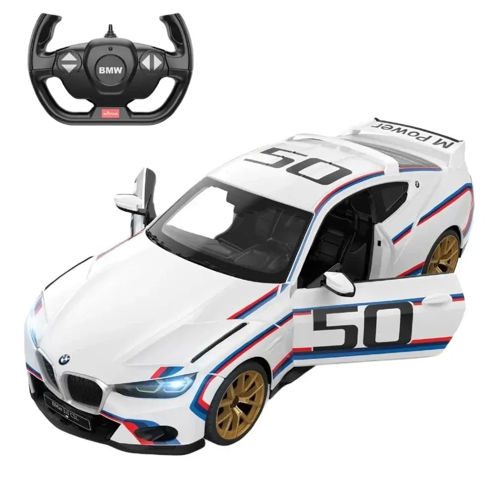 BMW 3.0 CSL Uzaktan Kumandalı Araba Işıklı 2.4GHz Lisanslı Model - Roket Oyuncak