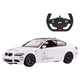BMW M3 Uzaktan Kumandalı Araba Işıklı 2.4GHz Full Fonksiyon RC Araba 32 Cm Beyaz - Roket Oyuncak