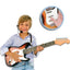 Bontempi Kafa Mikrofonlu Elektronik Rock Gitar Bluetooth Bağlantılı, 10 Demo Şarkılı ve Gerçek Metal Telli 67 cm Performans Gitarı - Roket Oyuncak