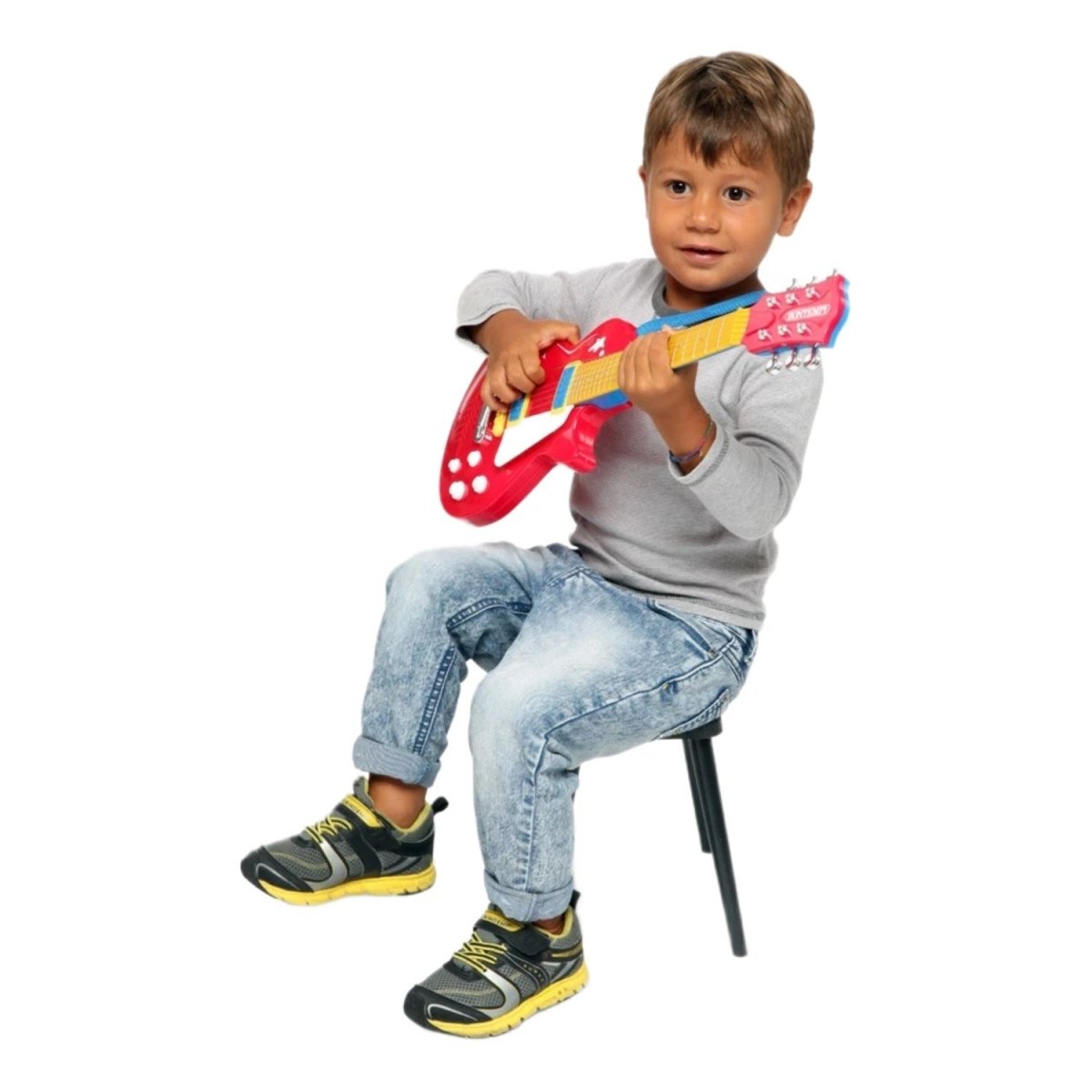 Bontempi Kırmızı Elektronik Çocuk Rock Gitarı 53 Cm - Roket Oyuncak