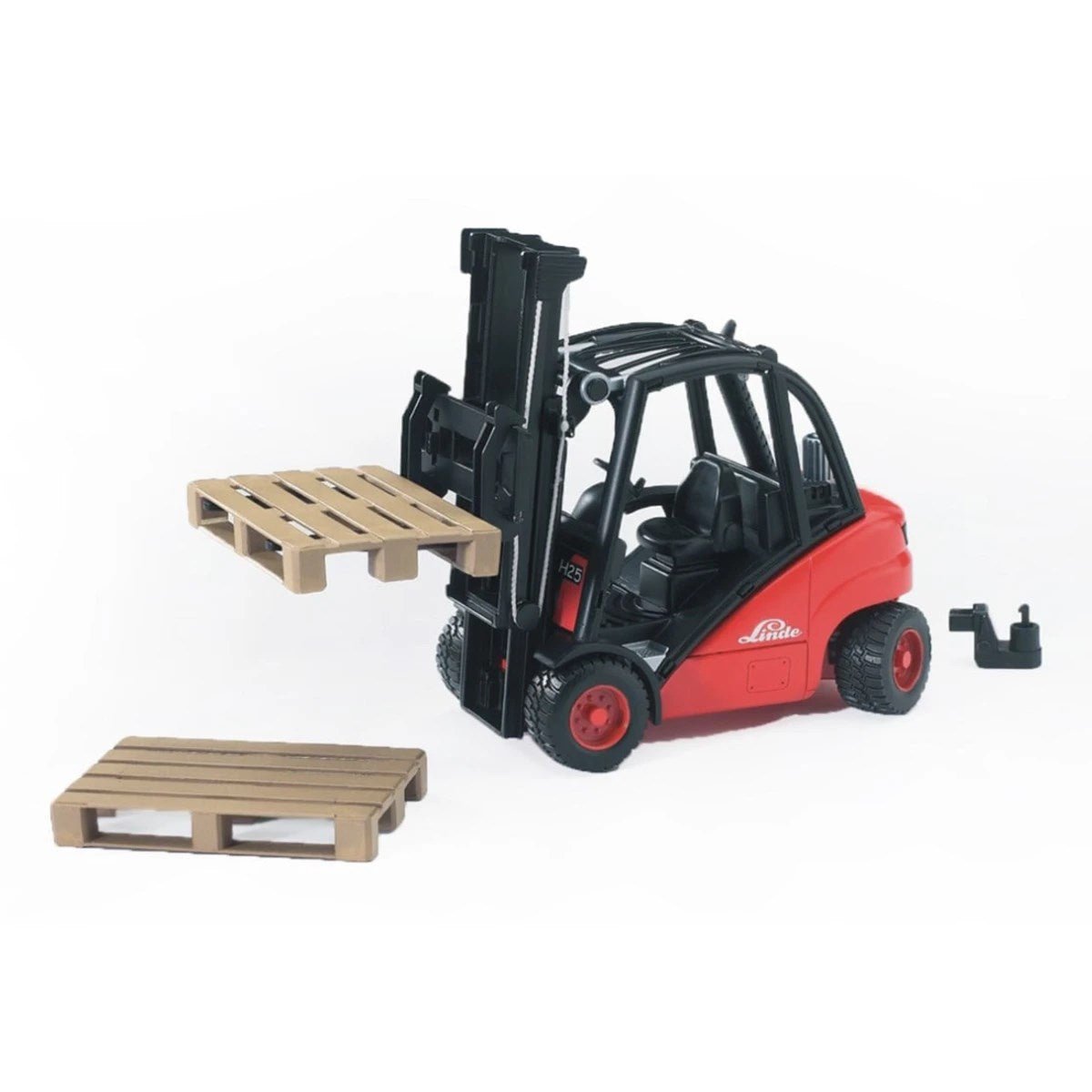Bruder 1:16 Linde Forklift H30D 29 cm Lisanslı Model - Roket Oyuncak