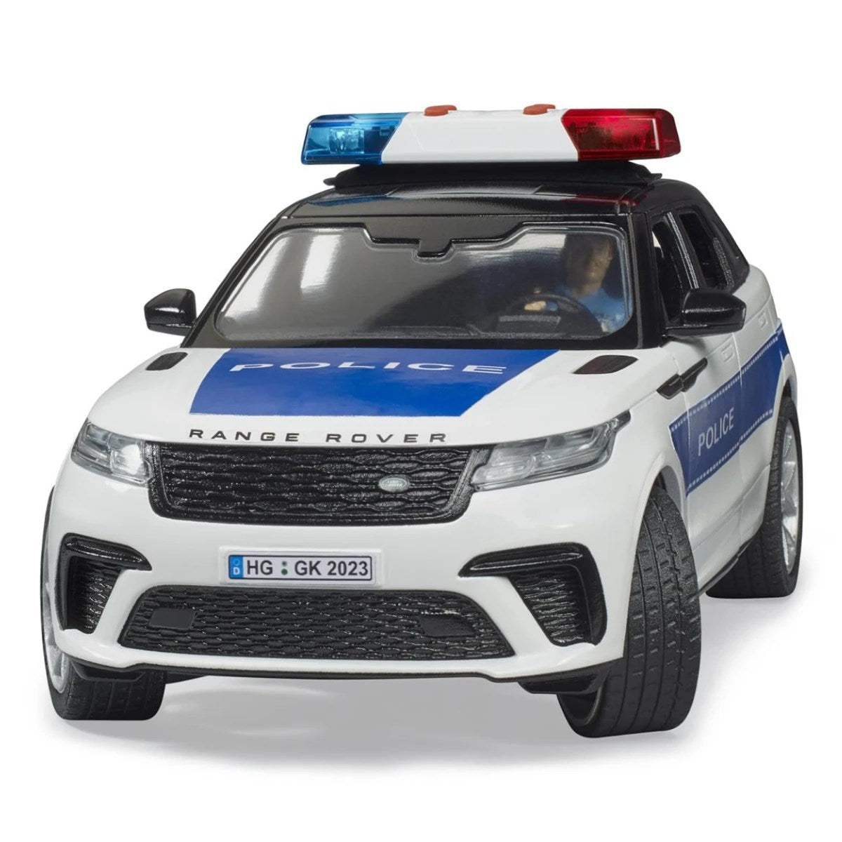Bruder 1:16 Range Rover Velar Polis Aracı ve Sürücüsü 34 cm Lisanslı Model - Roket Oyuncak