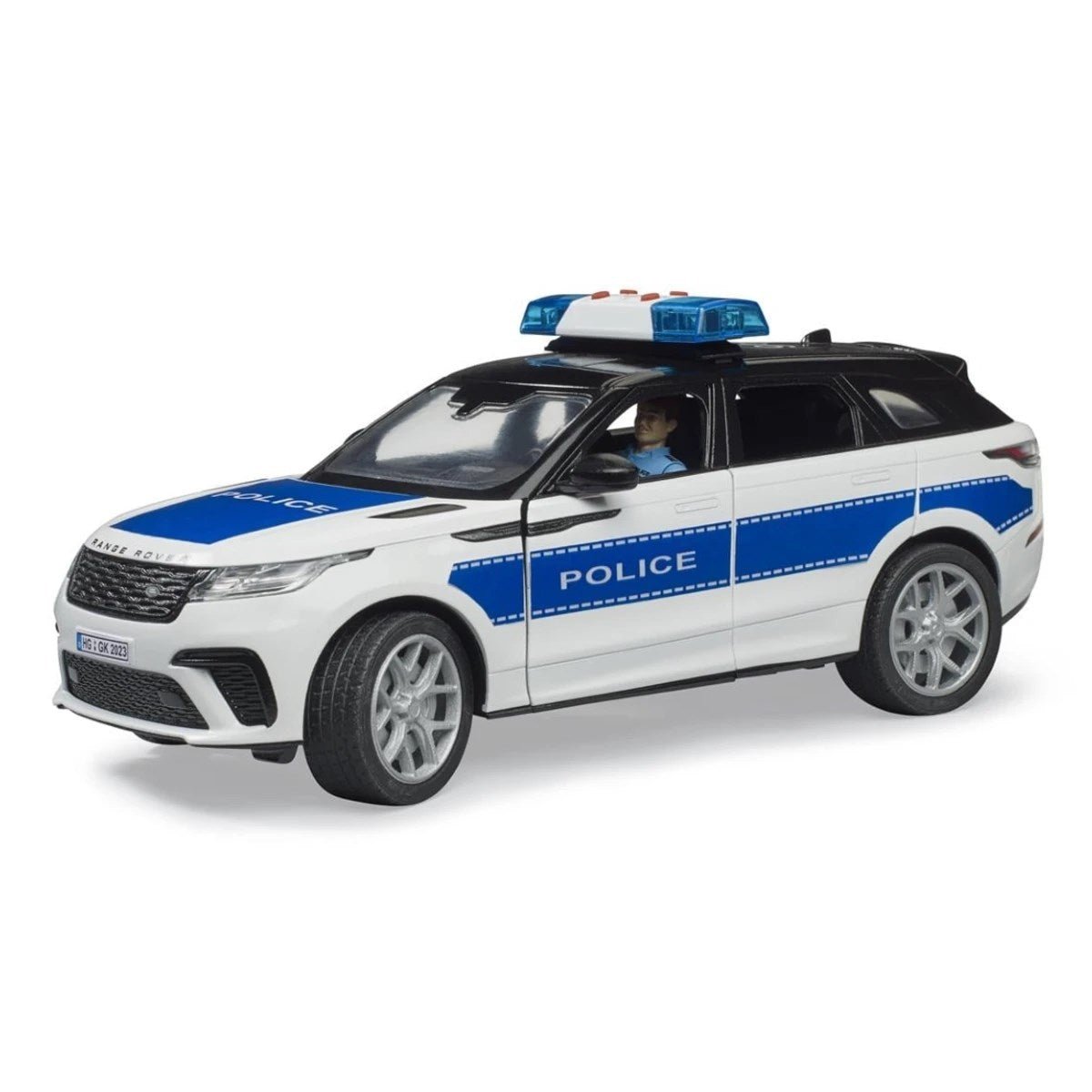 Bruder 1:16 Range Rover Velar Polis Aracı ve Sürücüsü 34 cm Lisanslı Model - Roket Oyuncak