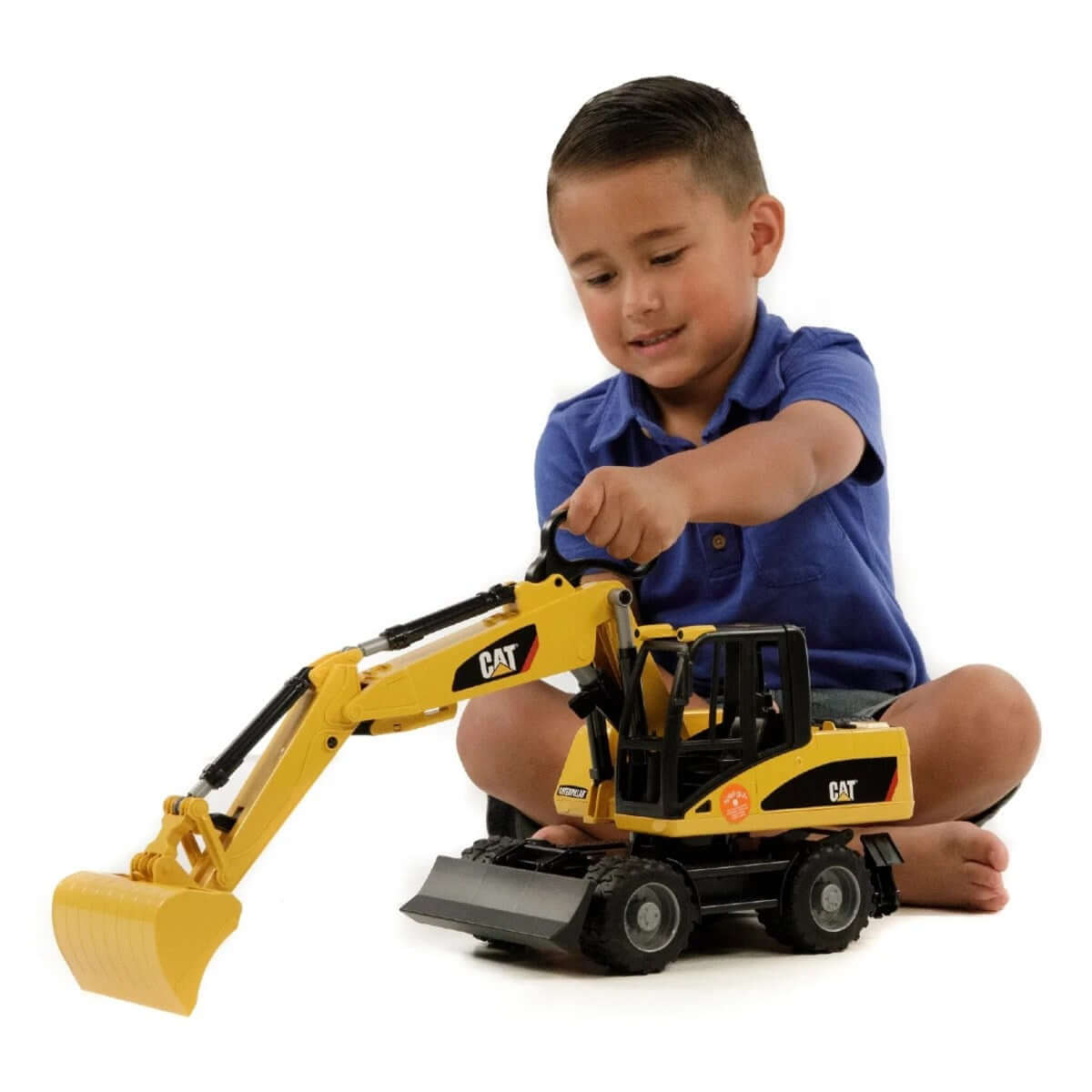 Bruder Caterpillar Tekerlekli Ekskavatör BR02445 - Roket Oyuncak