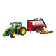 Bruder J. Deere 7R 350 Traktör & Kütük Römork BR03154 - Roket Oyuncak