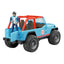 Bruder Jeep Cross Mavi Safari Aracı Ve Kasklı Pilotu BR02541 - Roket Oyuncak
