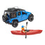 Bruder Jeep Wrangler U. Rubicon Kano ve Sürücü BR02529 - Roket Oyuncak