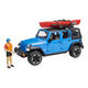 Bruder Jeep Wrangler U. Rubicon Kano ve Sürücü BR02529 - Roket Oyuncak