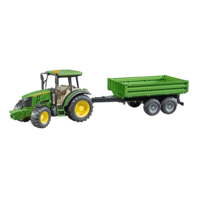 Bruder John Deere 5115M Traktör Ve Römork BR02108 - Roket Oyuncak